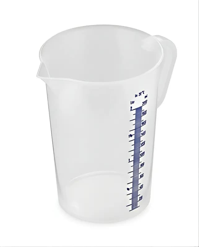 Plastic Measuring Cup (48046), 5000 ml, Closed Handle
