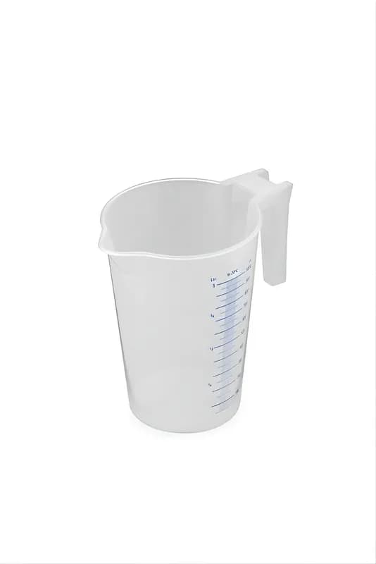 Plastic Measuring Cup (48162), 1000 ml, Blue Scale
