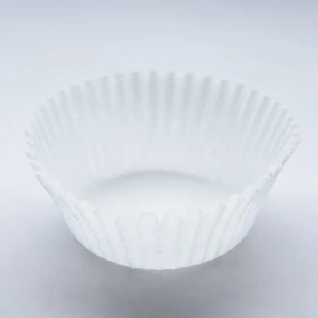 Baking cases white - 50 mm
