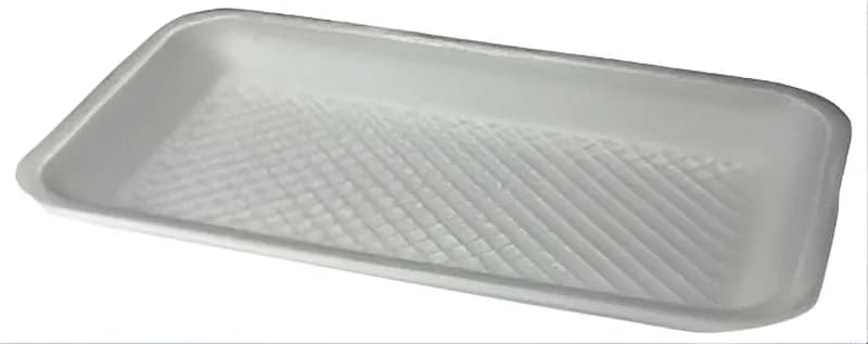 Polystyrene Tray White 130 x 175 x 16 mm - 1000 pc