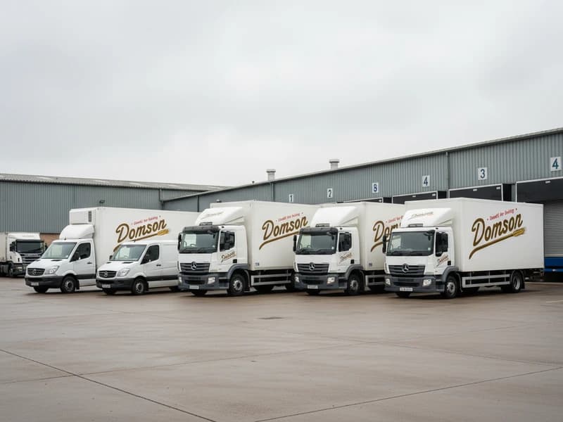 Domson delivery fleet